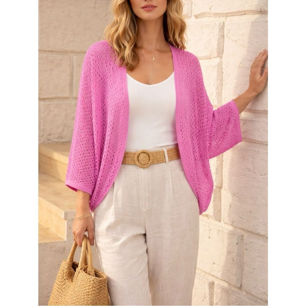 NWT Grace Karin Shrug Cardigan